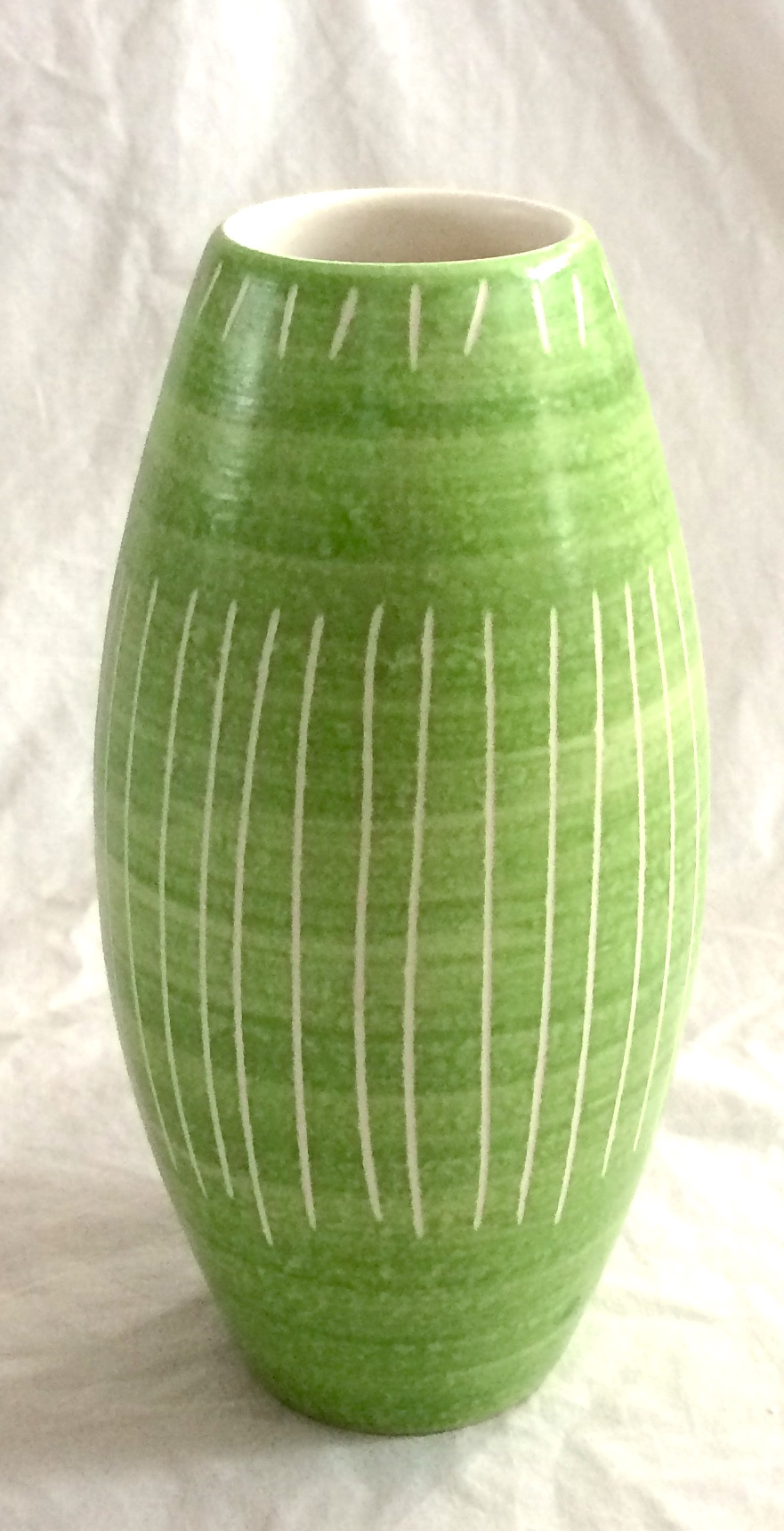 Habitat Vase Gulvvase Keramik Grøn 27,5 cm. Vaser Igenbrugsen
